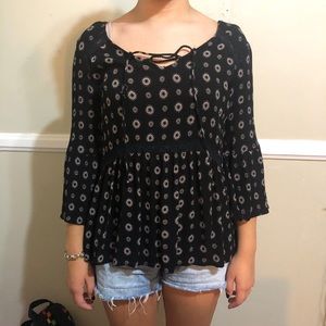 Place Patterned Blouse